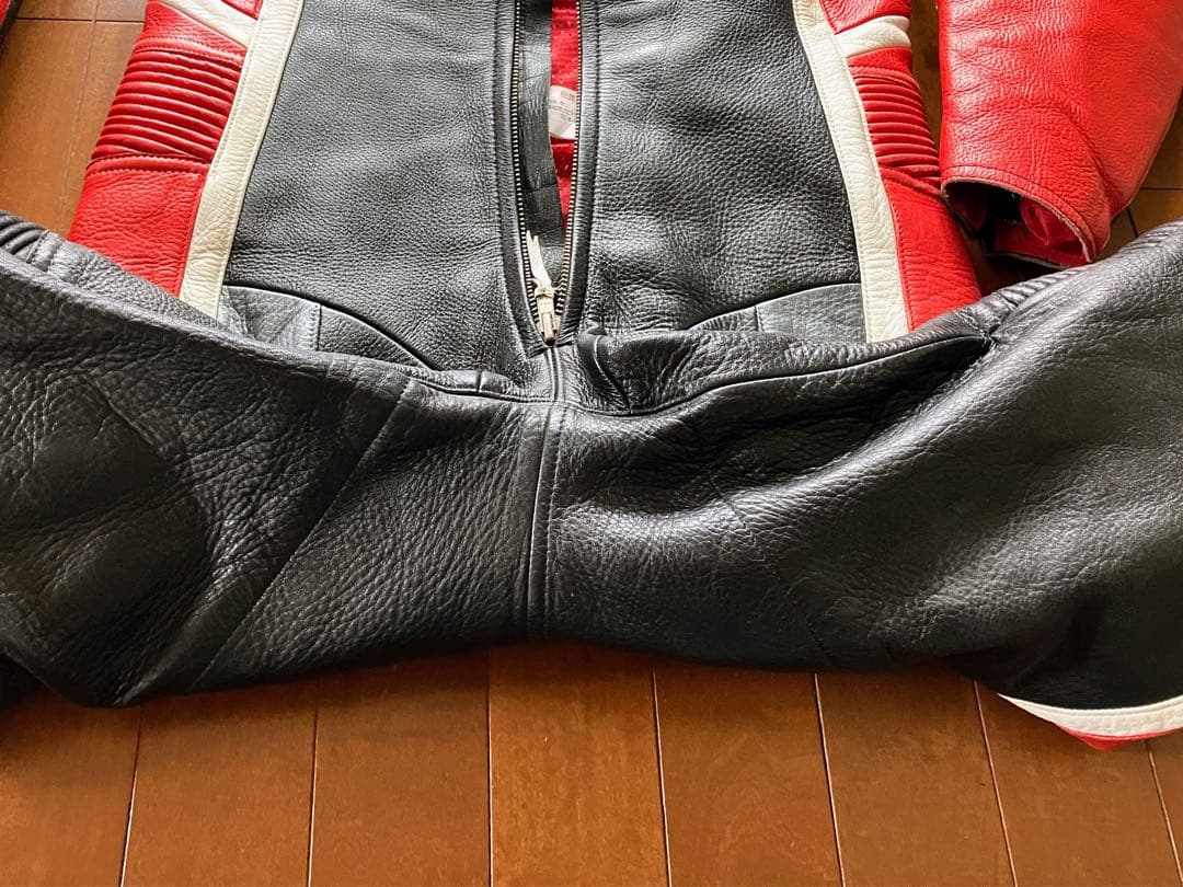 ★南海部品 NANKAI PRO RACING MFJ公認 ナンカイ 革ツナギ