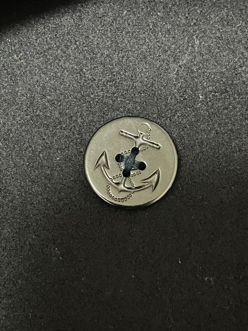 【美品】ブルックスブラザーズ ピーコート ウール アンカーボタン 紺 M