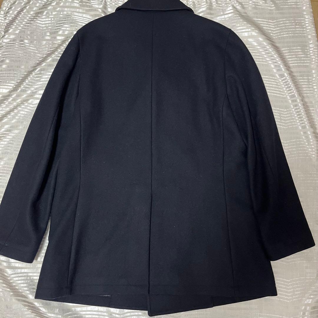 【美品】ブルックスブラザーズ ピーコート ウール アンカーボタン 紺 M