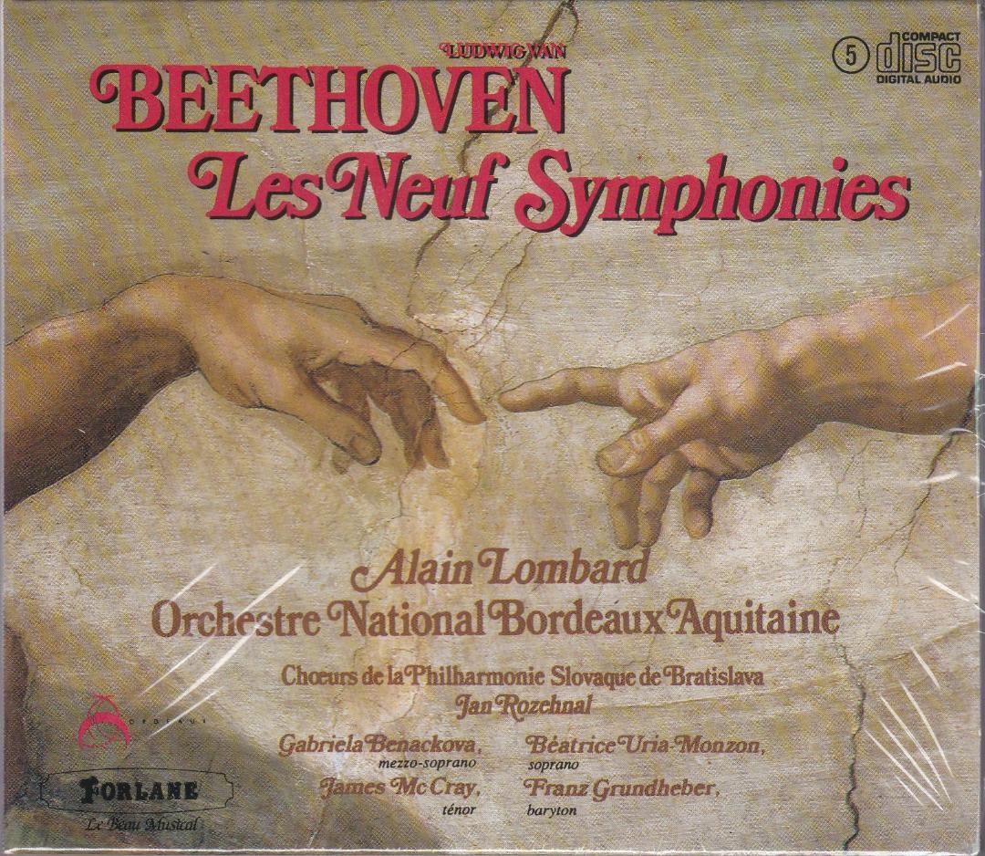 (２セット)アラン・ロンバール：ベートーヴェン、シューベルト交響曲全集