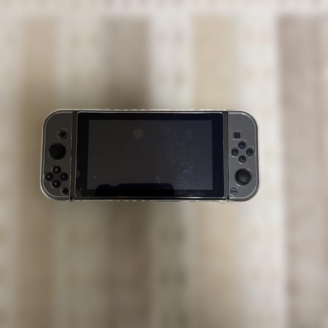 Nintendo Switch 本体 グレー 収納ケース付き