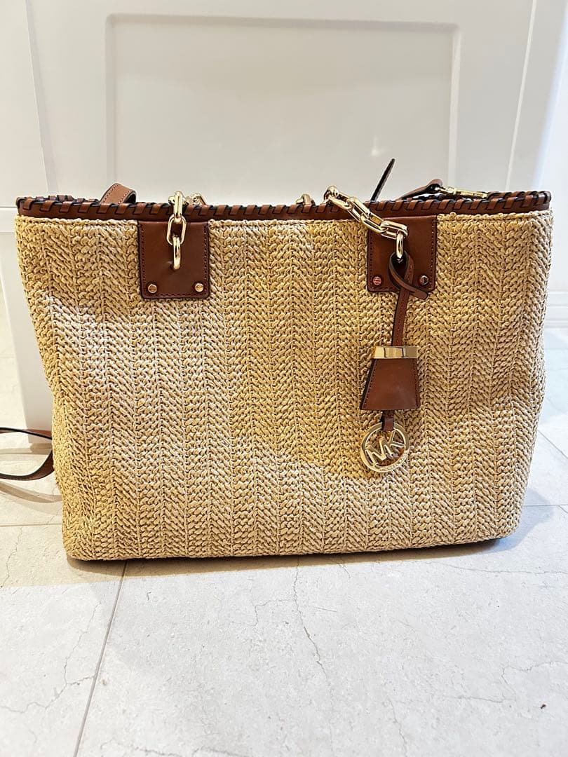 【値下げ！新品未使用！】マイケルコース★カゴバッグ