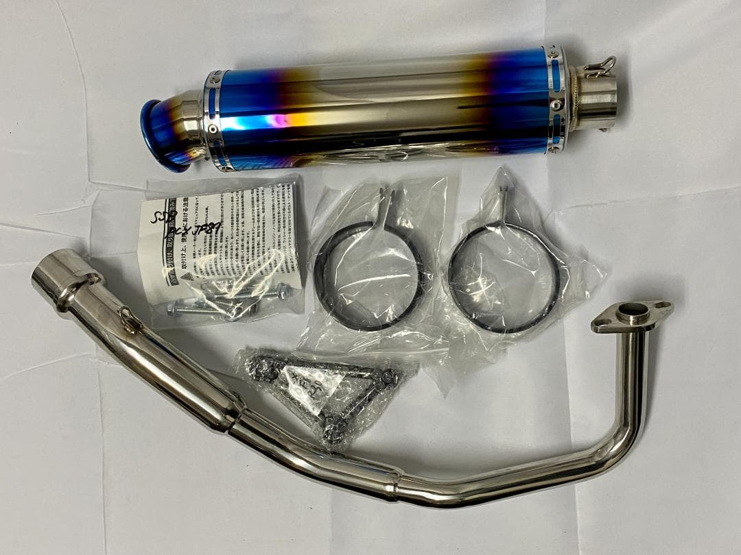 未使用 PCX125/150 JF81 KF30 バイクマフラー ステンレス
