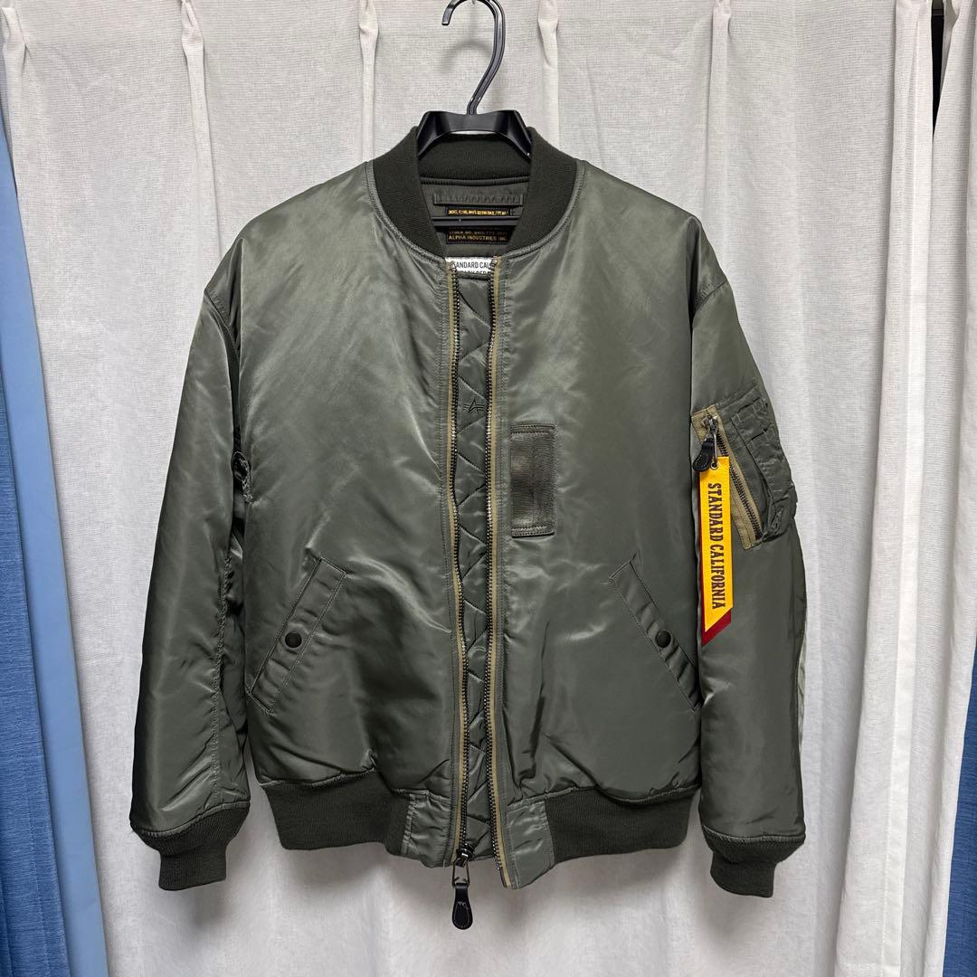 【週末限定価格】Alpha × SD MA-1