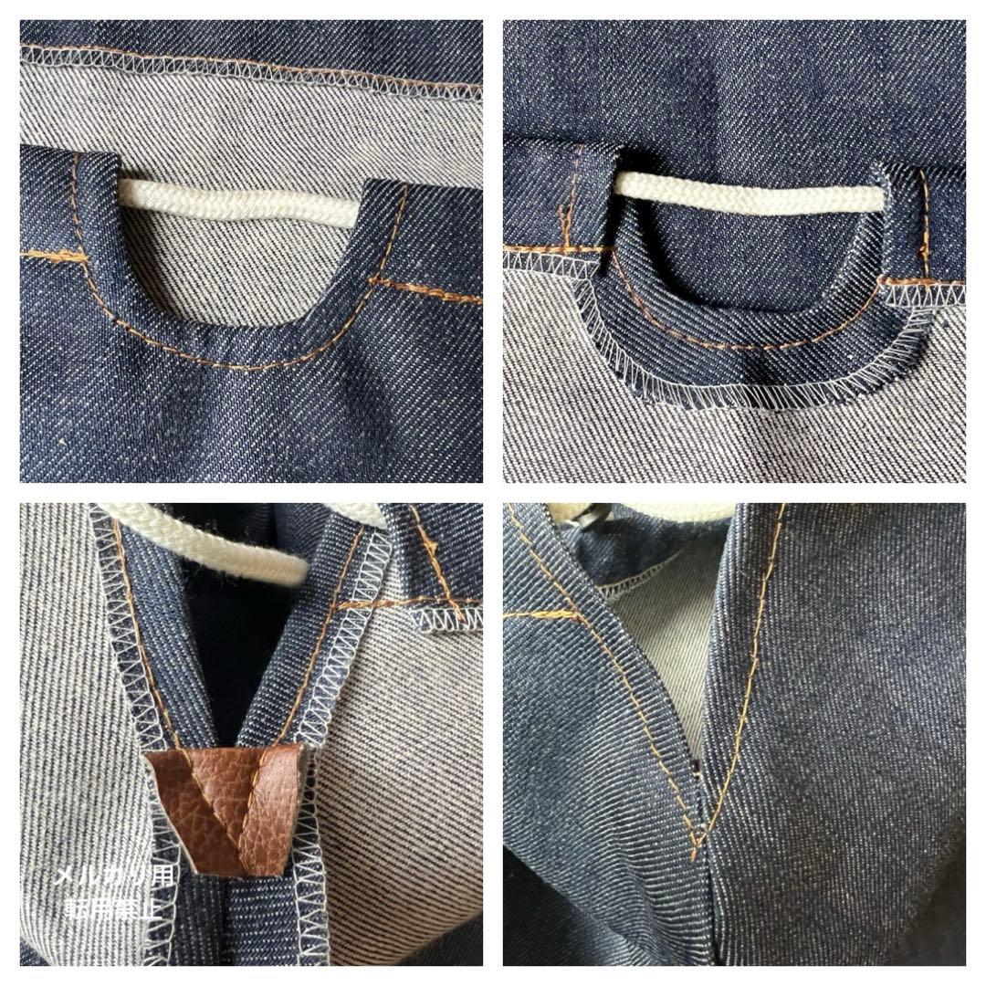 マレンコ　2人掛け　カバーのみ　自作　デニム⑥