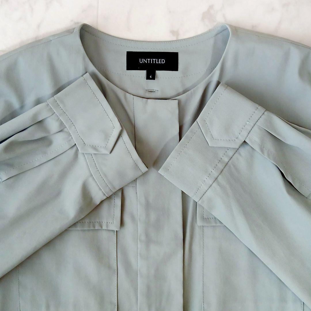 美品 アンタイトル 定価4万6千 ライナー付 ブリーゼドライ ストレッチコート