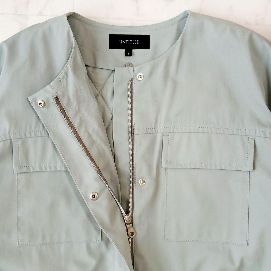 美品 アンタイトル 定価4万6千 ライナー付 ブリーゼドライ ストレッチコート