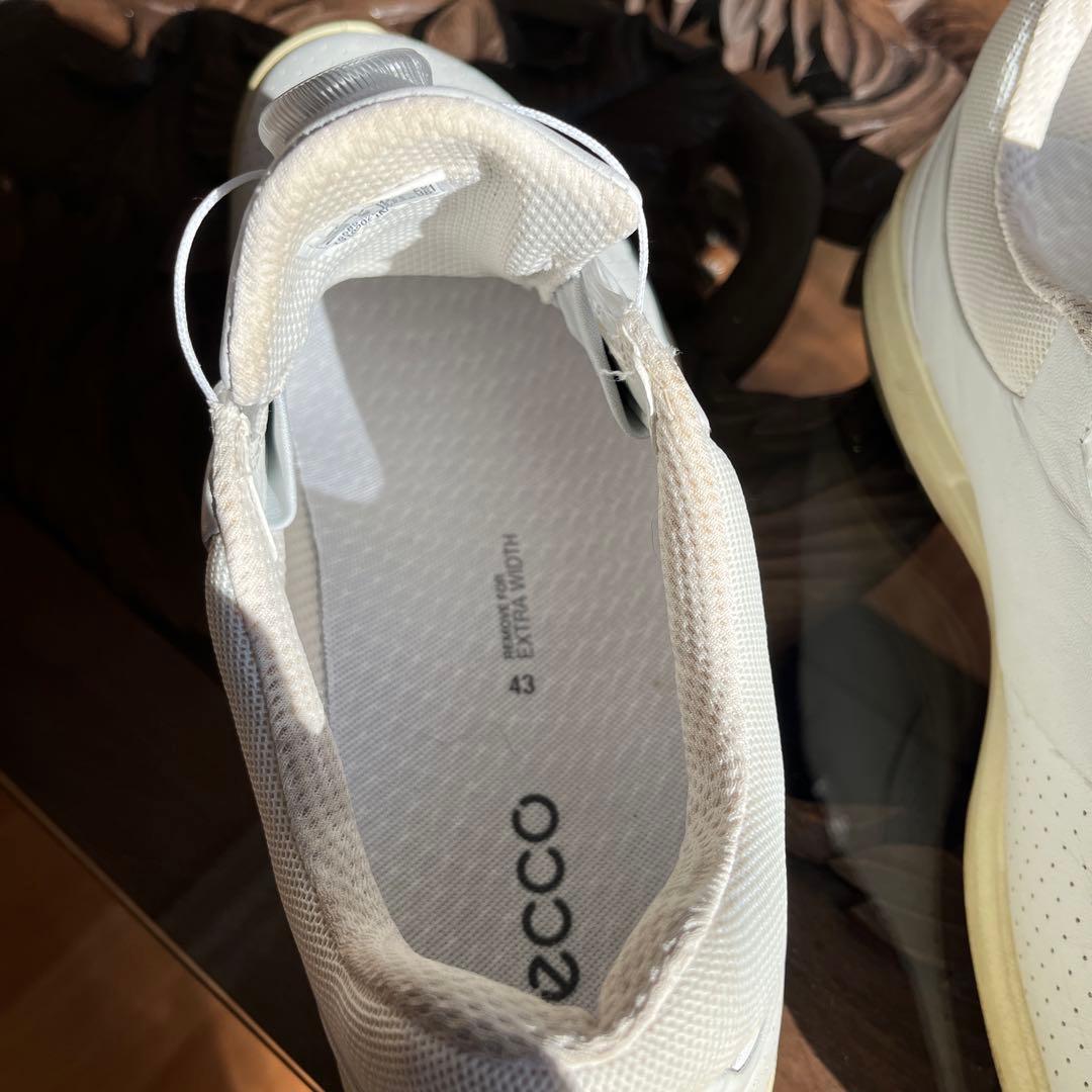 Ecco ゴルフシューズ ホワイト　43 26.5-27