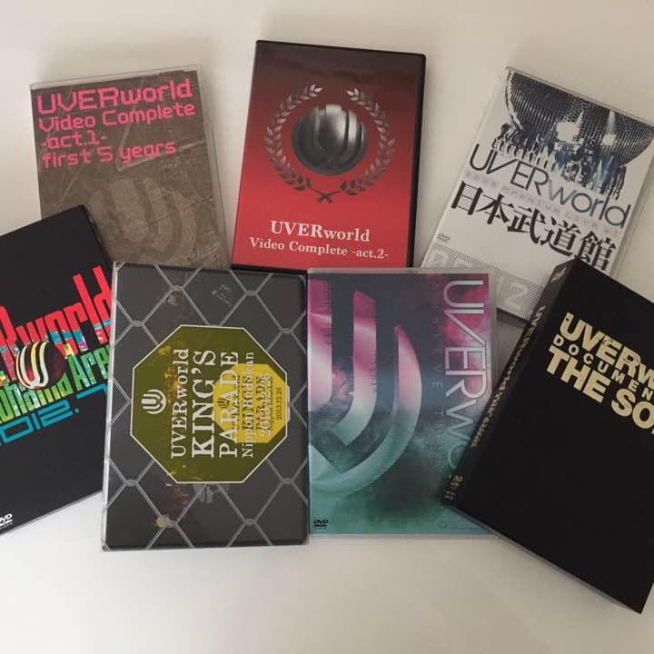 UVERworld DVD 7点セット！ 初回限定含む
