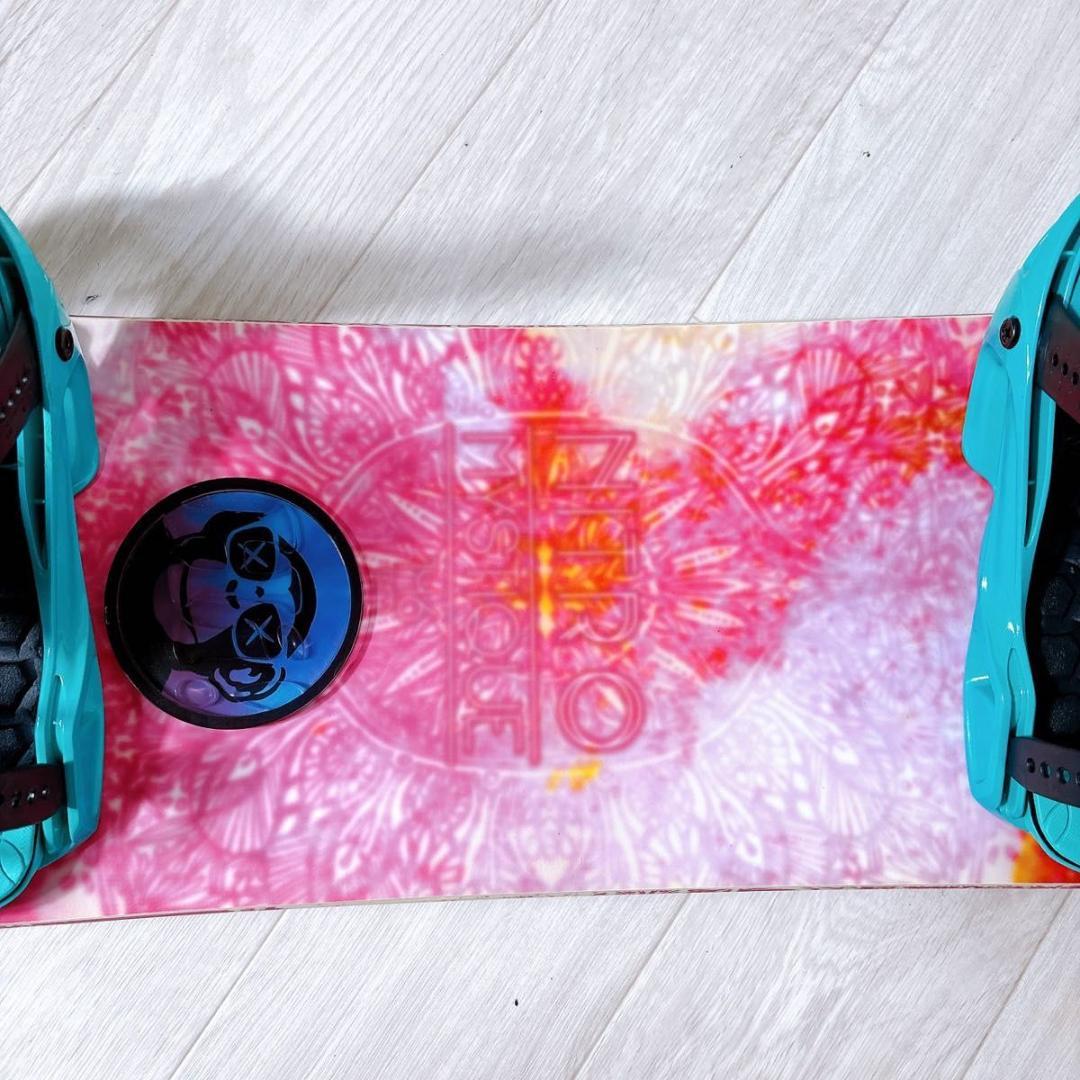 レディース スノボーセット スノーボード NITRO 146 サロモン リズム