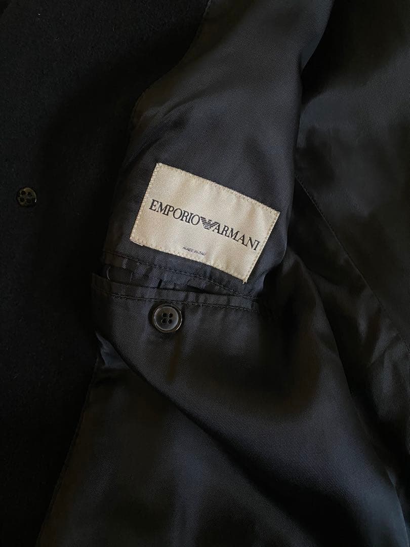 ジャケット・アウター 00s- armani angora wool coat italy