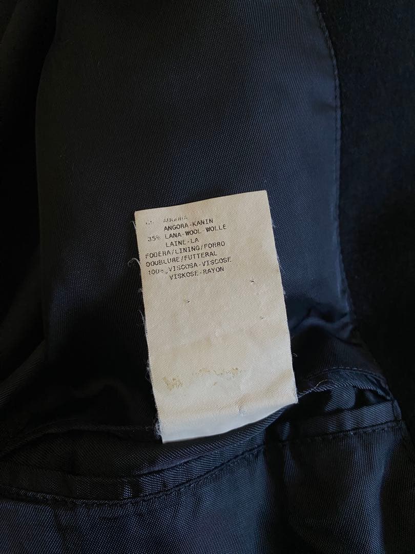 ジャケット・アウター 00s- armani angora wool coat italy