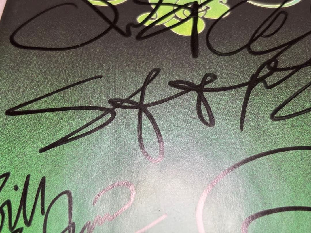 レア　yes 直筆サインCD Jon Anderson Chris Squire