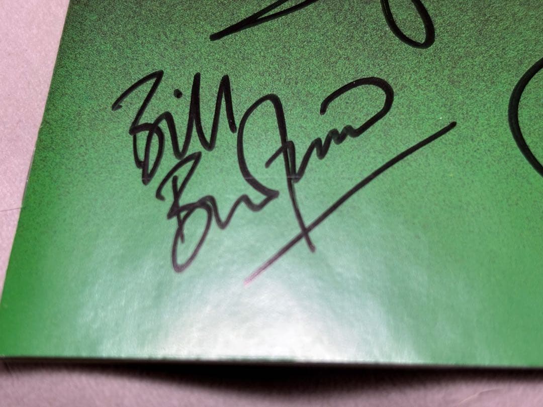 レア　yes 直筆サインCD Jon Anderson Chris Squire