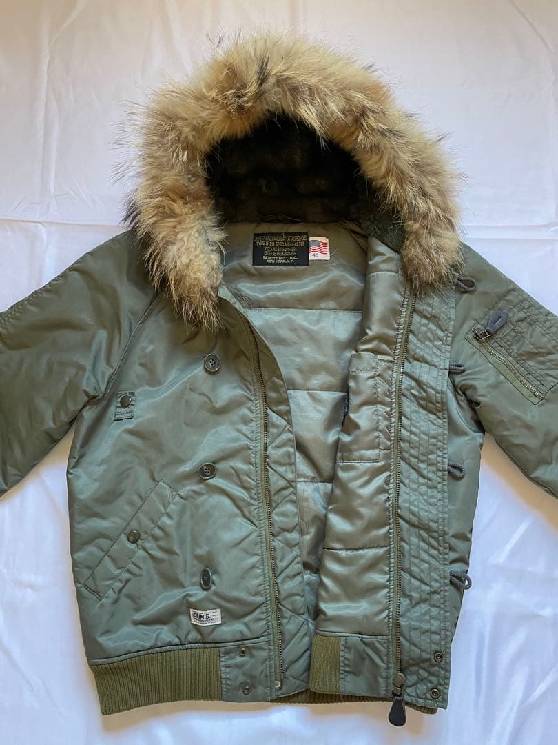 SCHOTT×THE CRIMIE N-2B フライトジャケット　サイズL