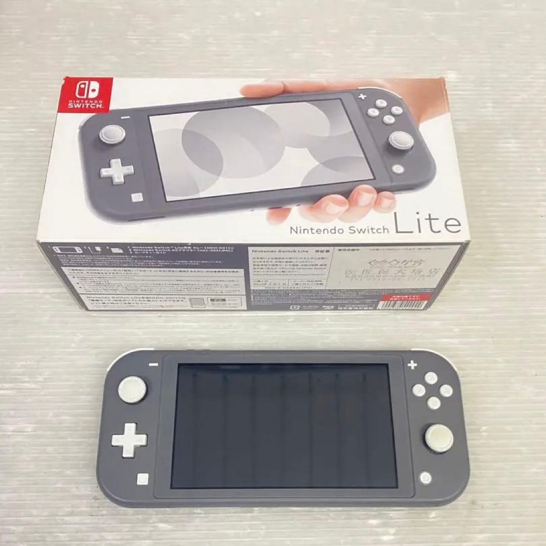 k*u様 Nintendo Switch Lite グレー　任天堂