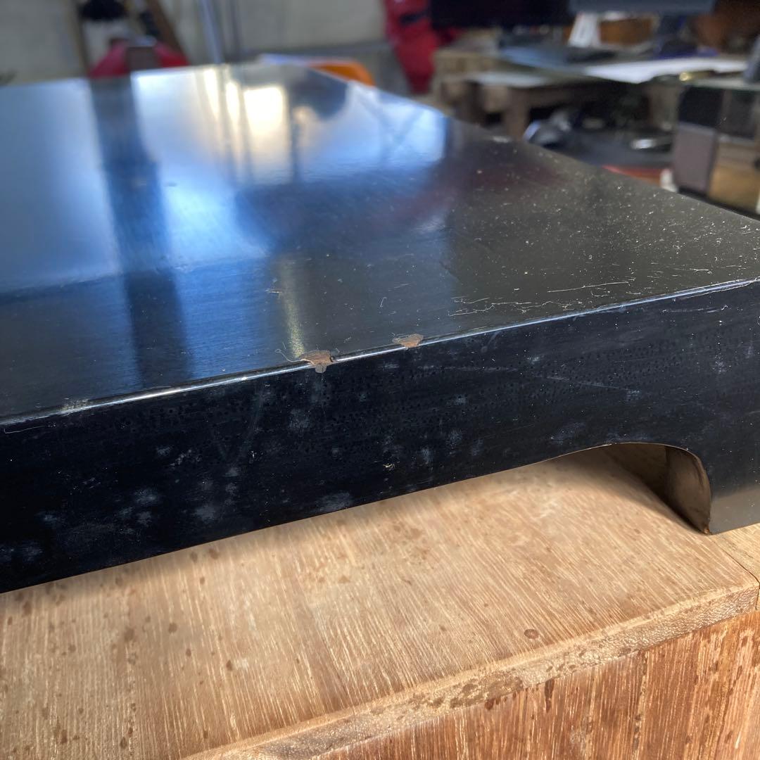 私*座様 希少 金工師 堀晴伸 造 双鯉 銀鯉 漆器台 木箱付き