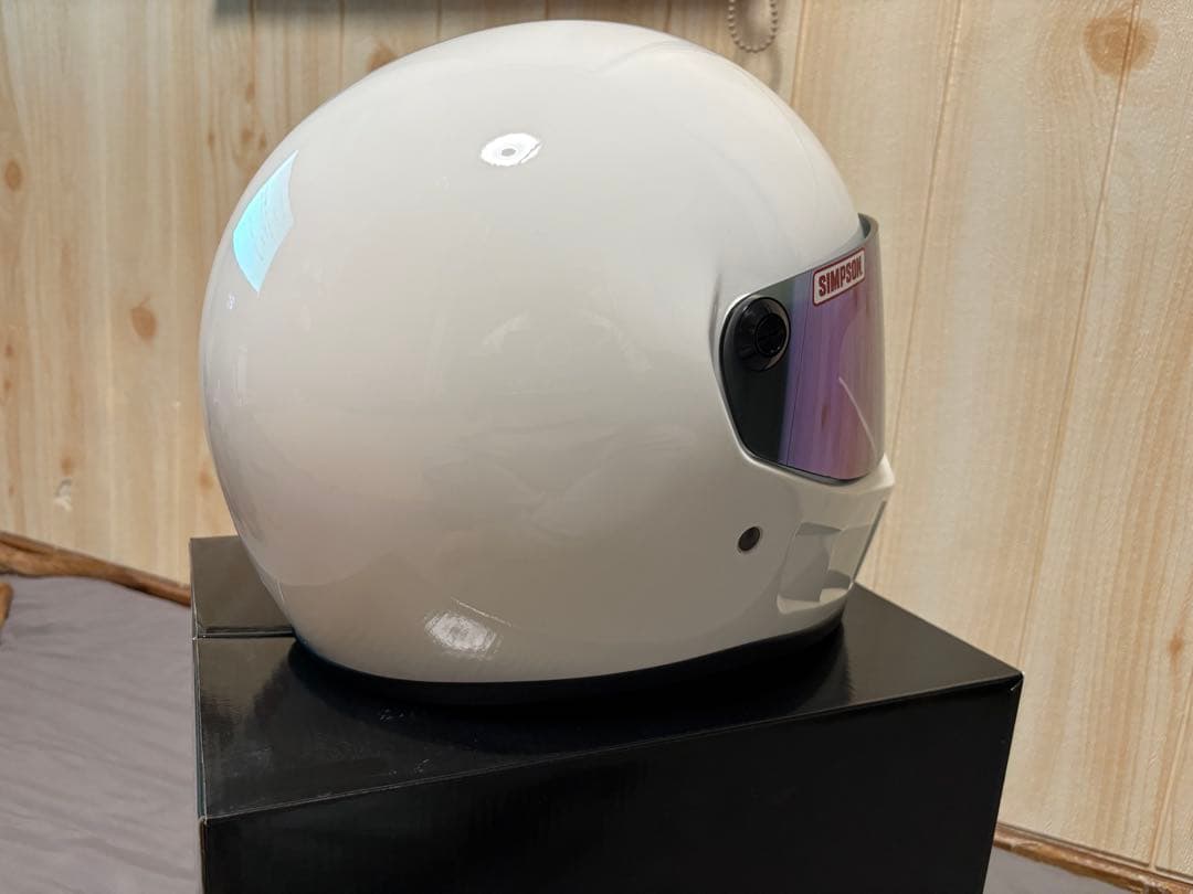 SIMSON SB 15 フルフェイスヘルメット ホワイト