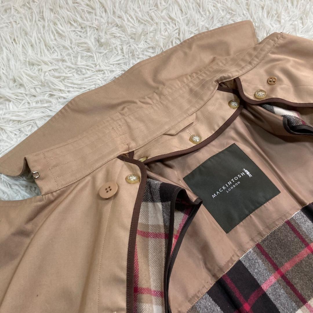 15172✨マッキントッシュロンドン トレンチコート ライナー付き ベージュ