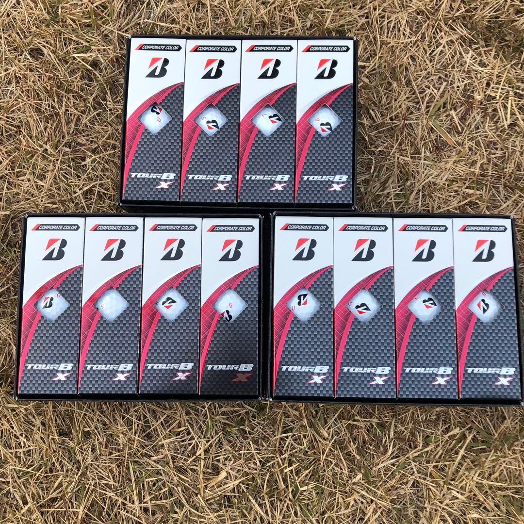 新品ブリヂストン TOUR BX コーポレートカラー 2024年モデル 3ダース