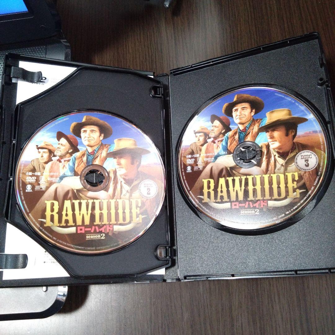 ローハイド シーズン2 DVD BOX 8枚組 西部劇 クリント・イーストウッド