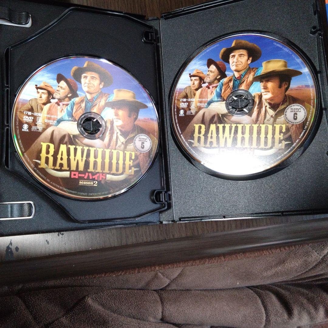 ローハイド シーズン2 DVD BOX 8枚組 西部劇 クリント・イーストウッド