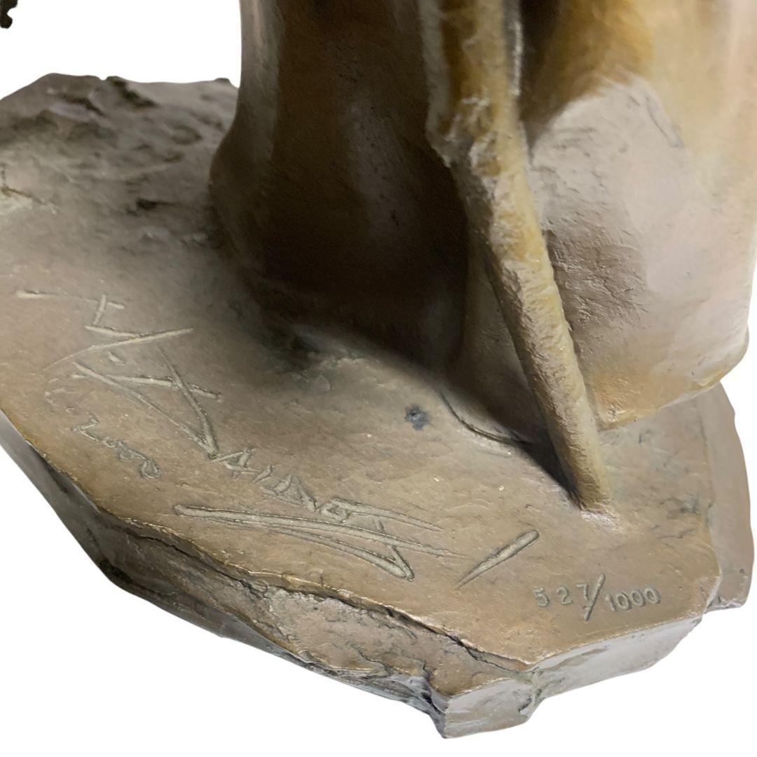 大道寺光弘 木もれ陽の中で ブロンズ像 女性像 美人像 置物 世界限定1000体