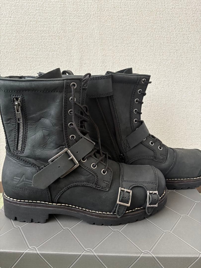 ALPHA INDUSTRIES INC ミリタリーブーツ 27cm 箱あり
