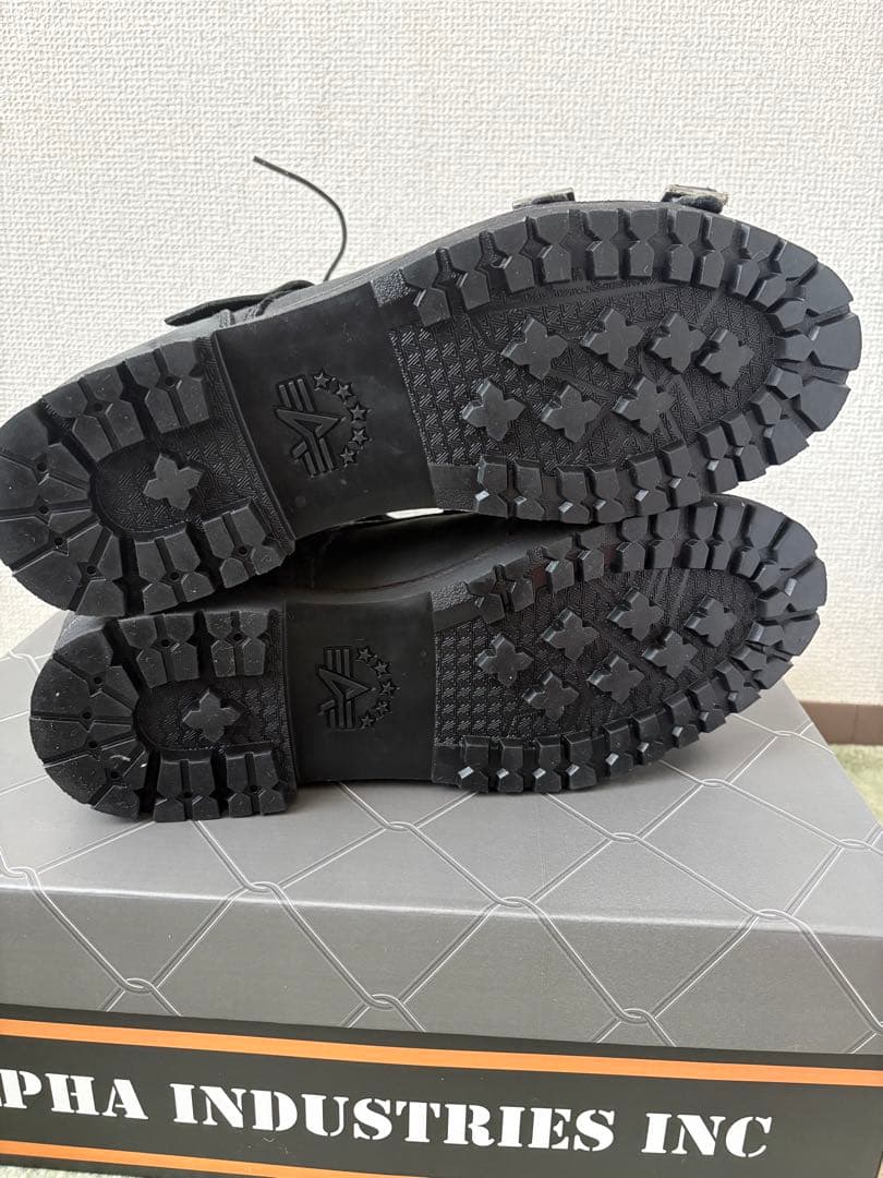 ALPHA INDUSTRIES INC ミリタリーブーツ 27cm 箱あり