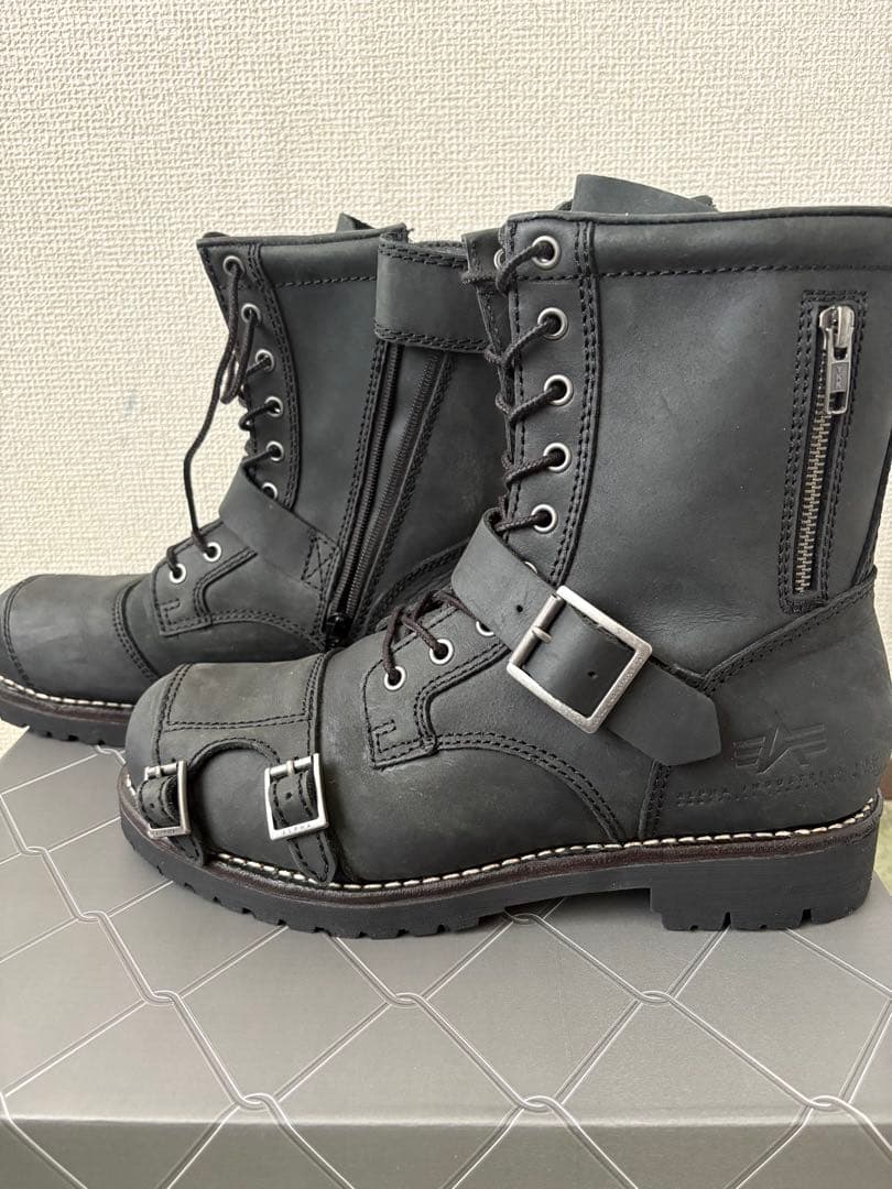 ALPHA INDUSTRIES INC ミリタリーブーツ 27cm 箱あり