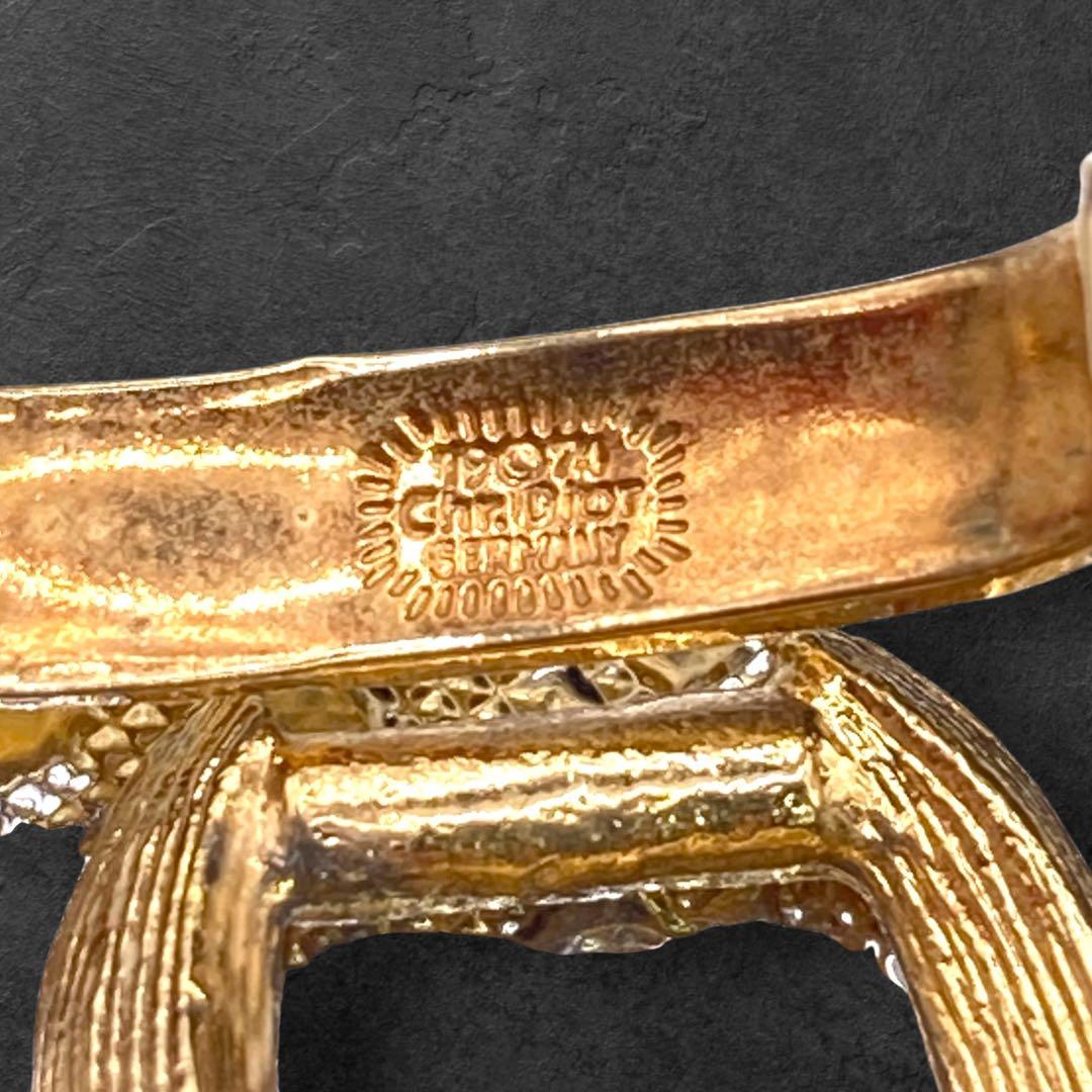 ヴィンテージ Dior ネックレス チョーカー 極太 大ぶり 335