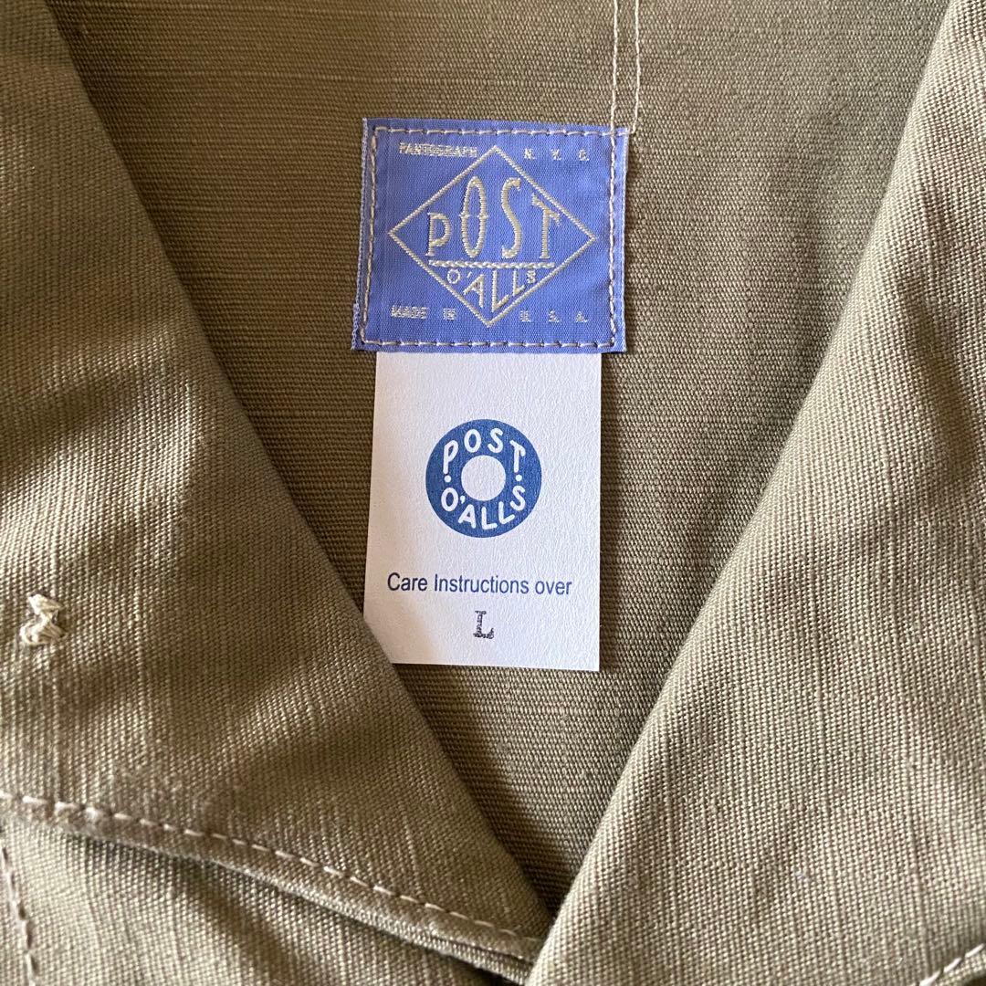 Post Overalls ロガージャケット・リップストップ／カバーオール