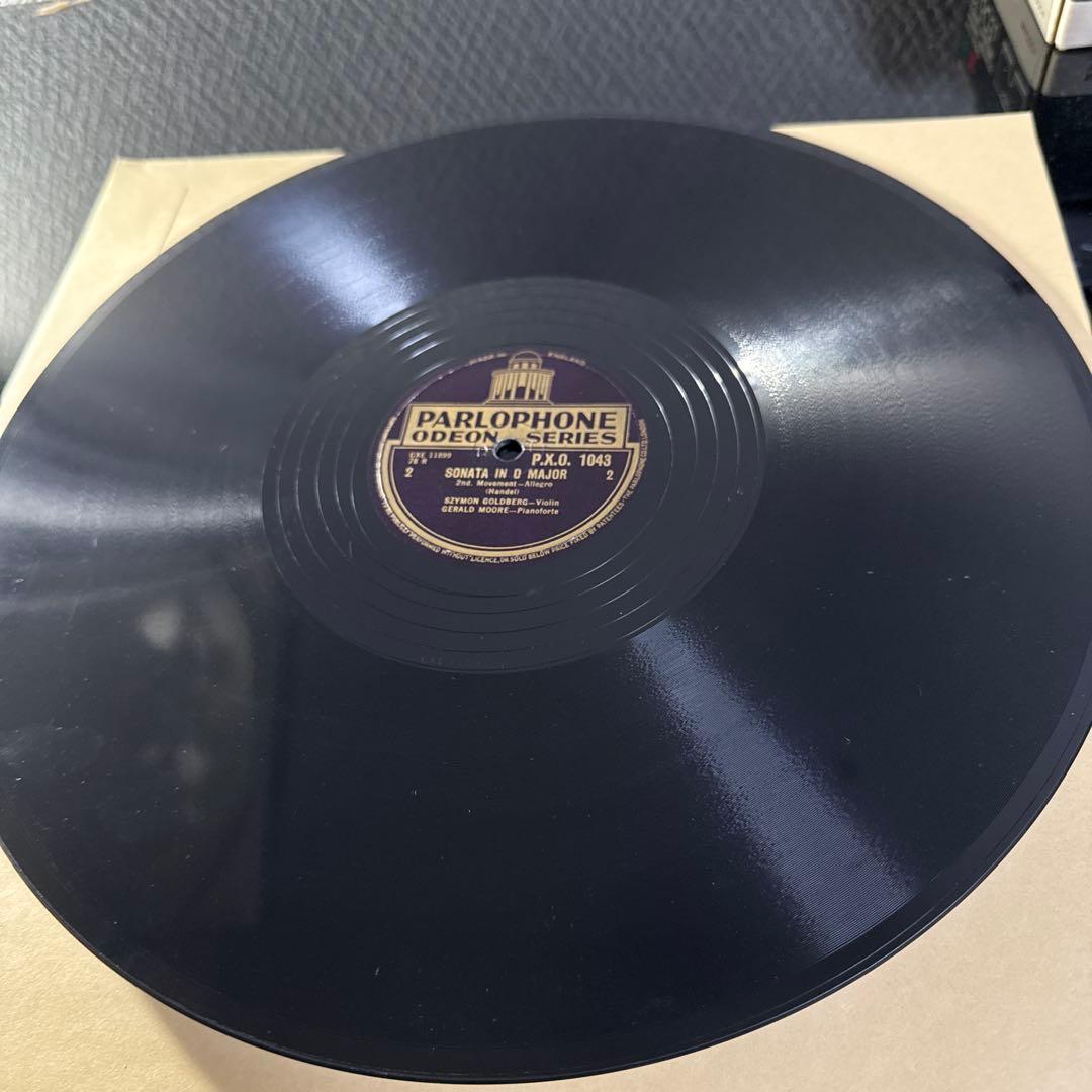 SP12in英2枚組 ヘンデルVIOLIN SONATA シモンゴールドベルク