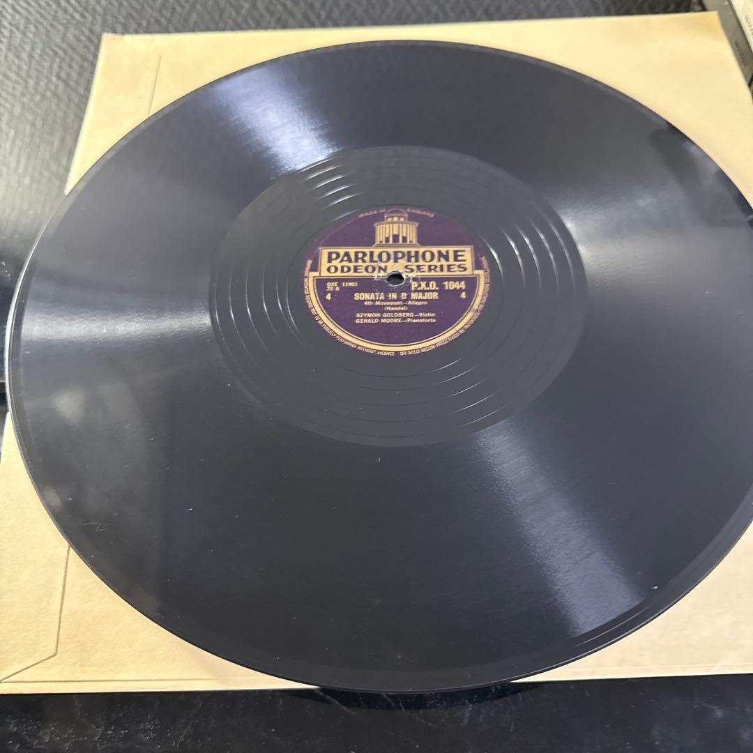 SP12in英2枚組 ヘンデルVIOLIN SONATA シモンゴールドベルク