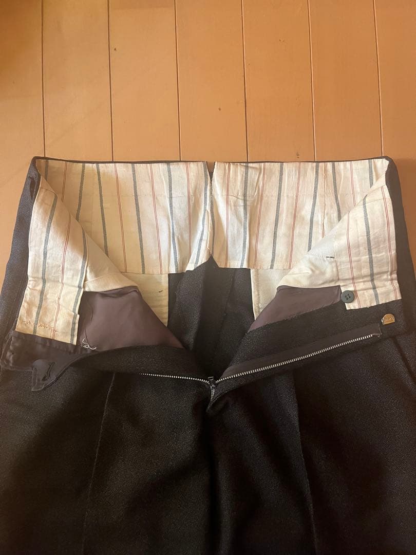 お*か様 スペシャル！NOS! 50s-60s wool slacks ヴィンテ