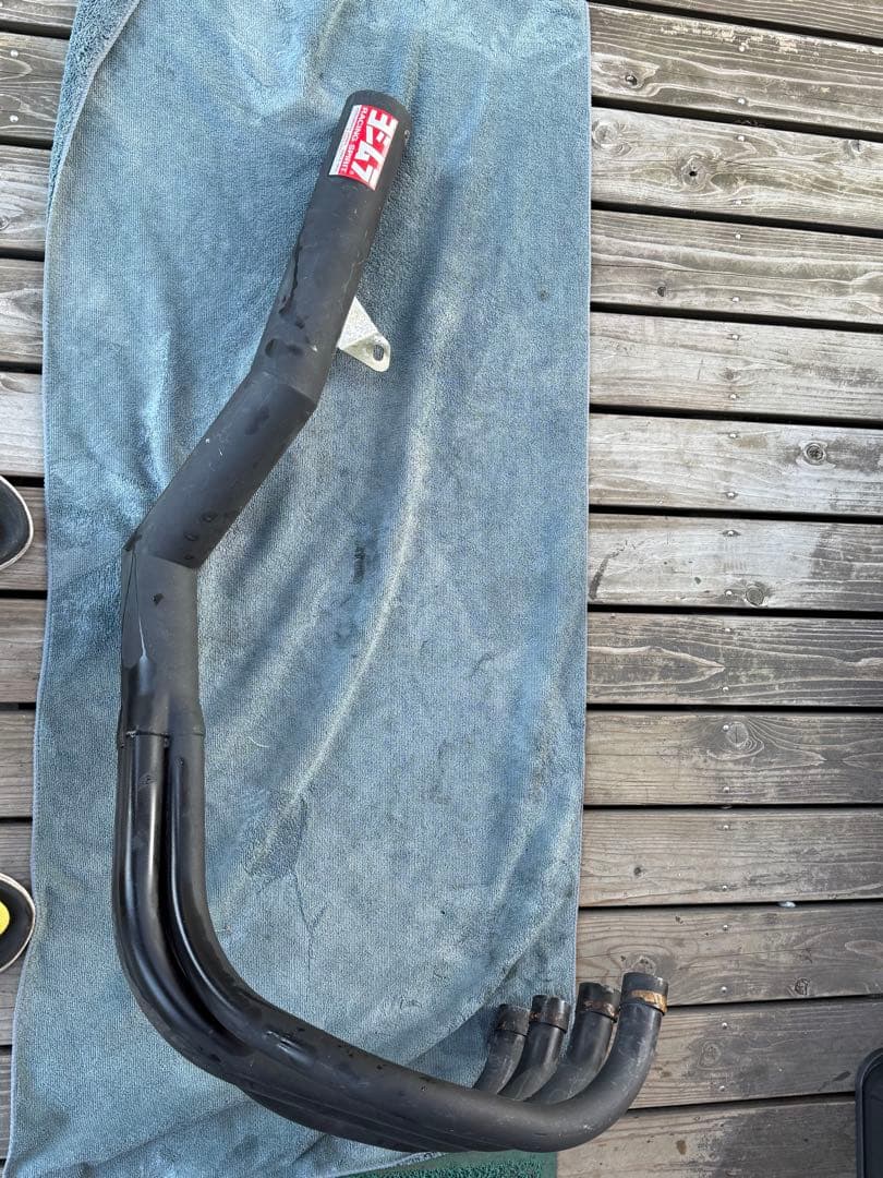 ヨシムラスピリット エキゾーストマニホールド ブラック