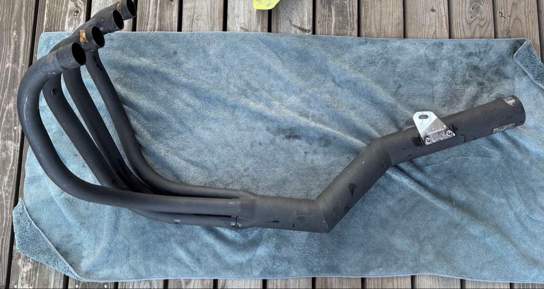 ヨシムラスピリット エキゾーストマニホールド ブラック