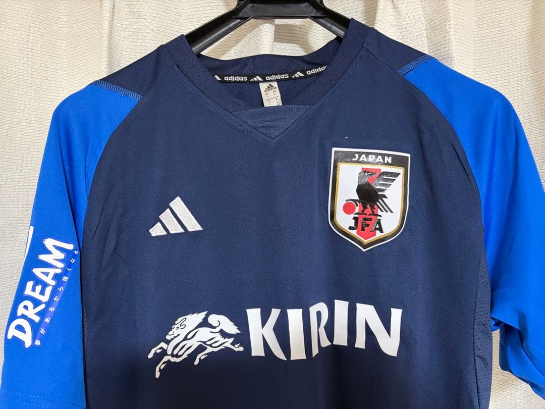 サッカー日本代表 トレーニングウェア 上下セット XLサイズ 2023年