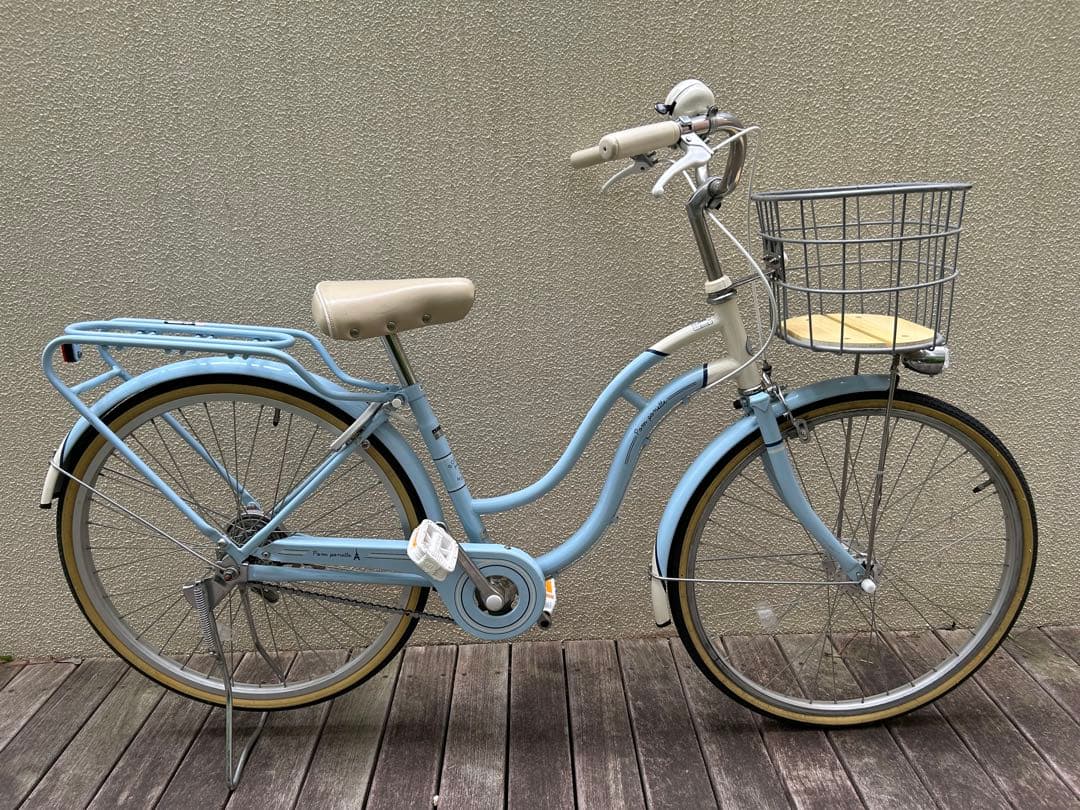 （こうき）女の子　自転車　24インチ　水色　大阪府豊中市引取