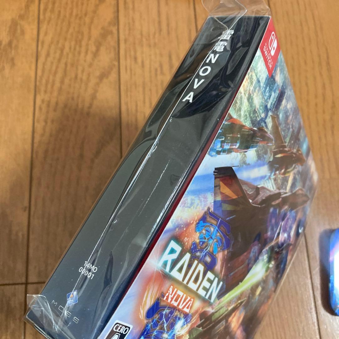 【新品】Switch 雷電NOVA 数量限定特装版　店舗特典　缶バッジ