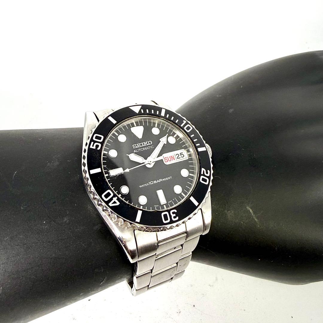 【美品/稼働品】セイコー ダイバーズ オートマチック 腕時計 7S26-0050