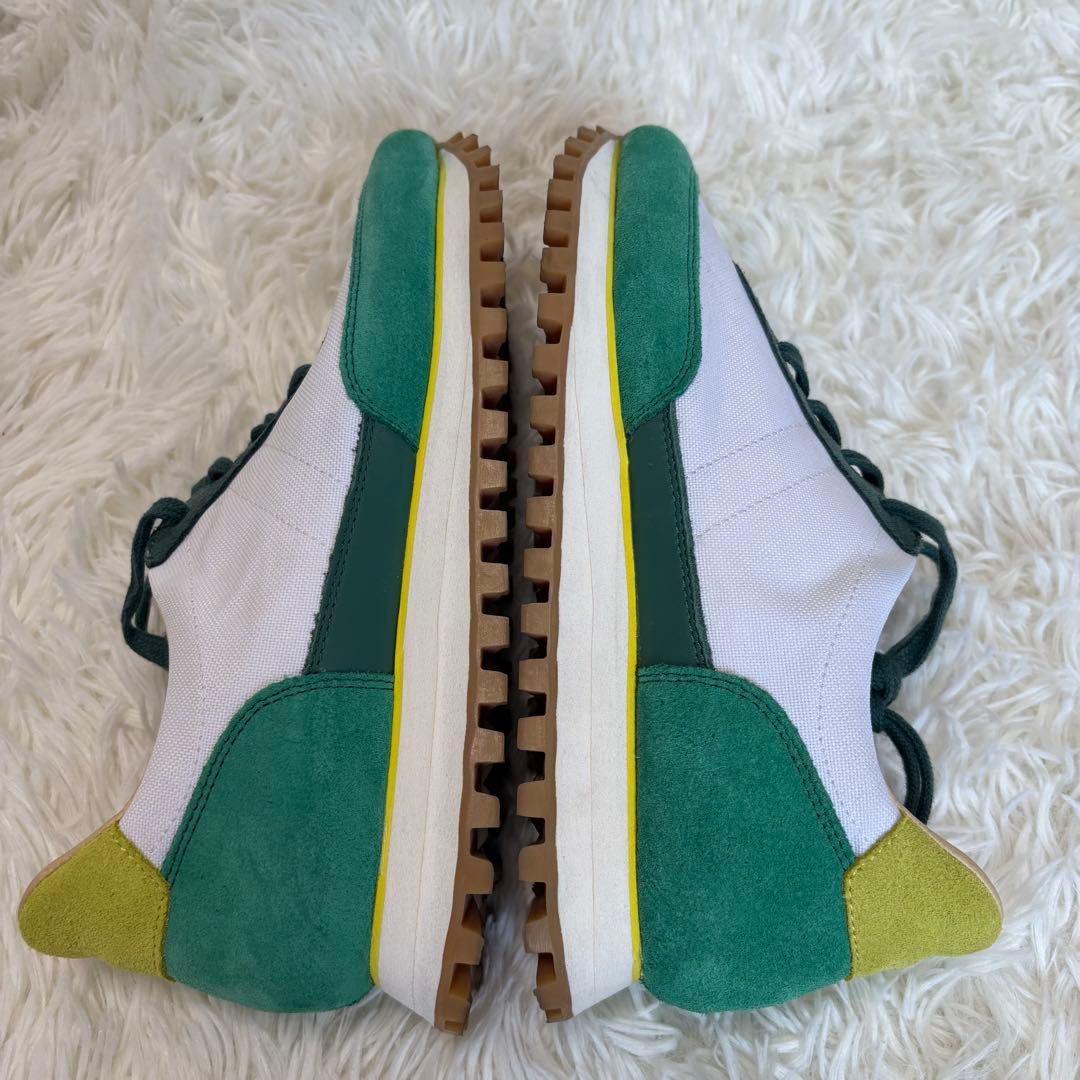 美品　ノヴェスタ　マラソン　ランナー　トレイル　スニーカー　グリーン　38