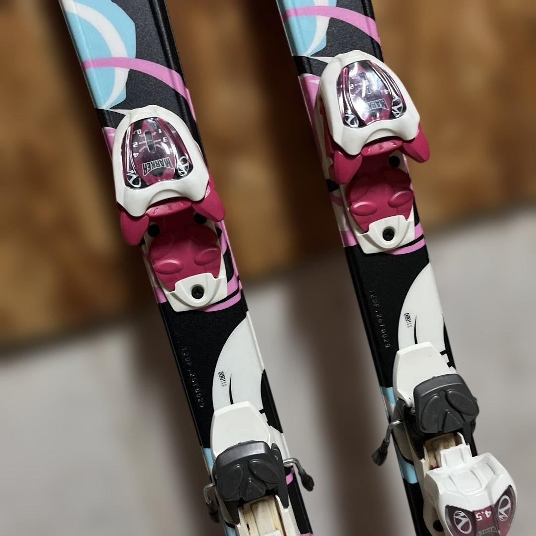 girls ジュニアスキー3点セット黒