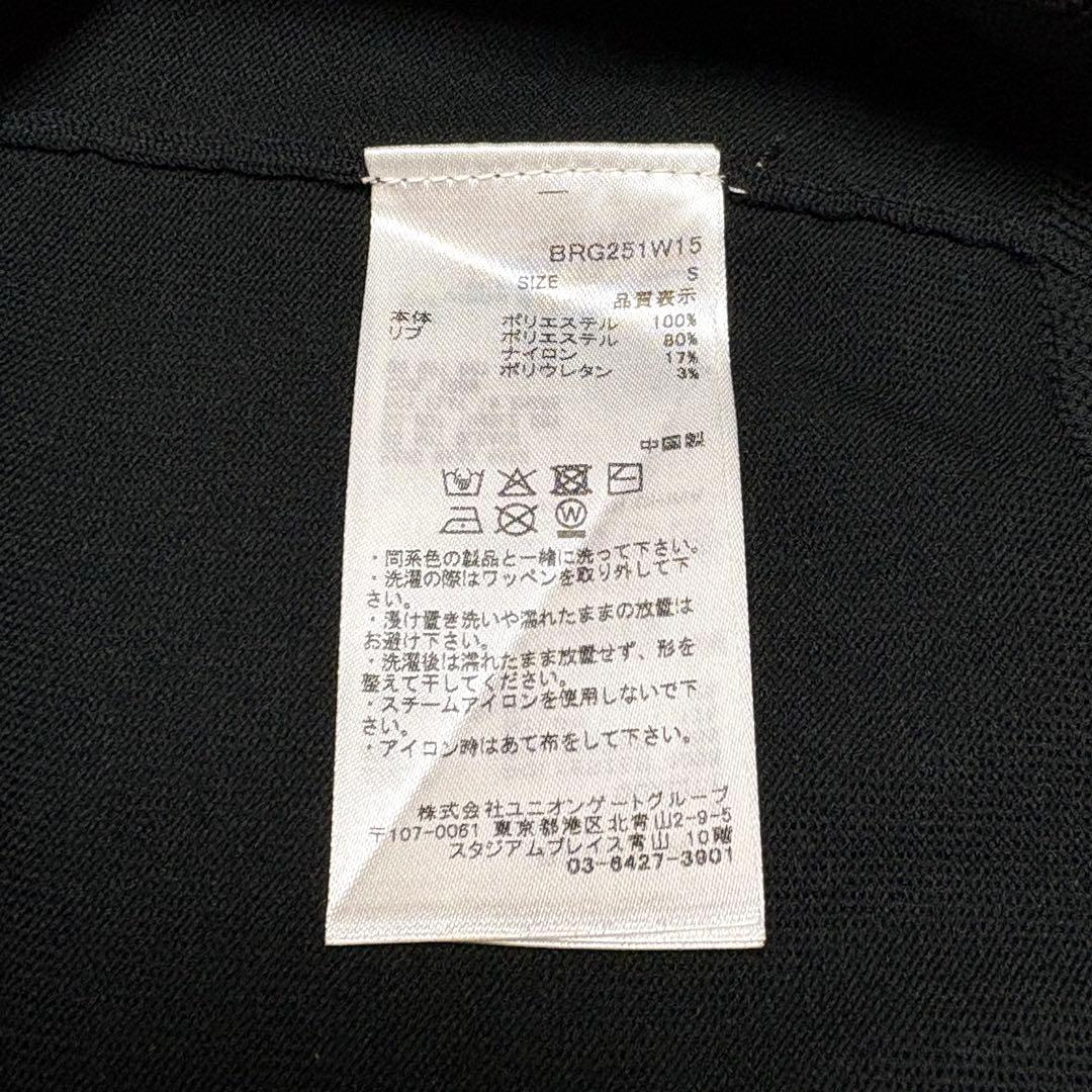 BRIEFING ブリーフィング クルーネック ニット ブラック S ゴルフ