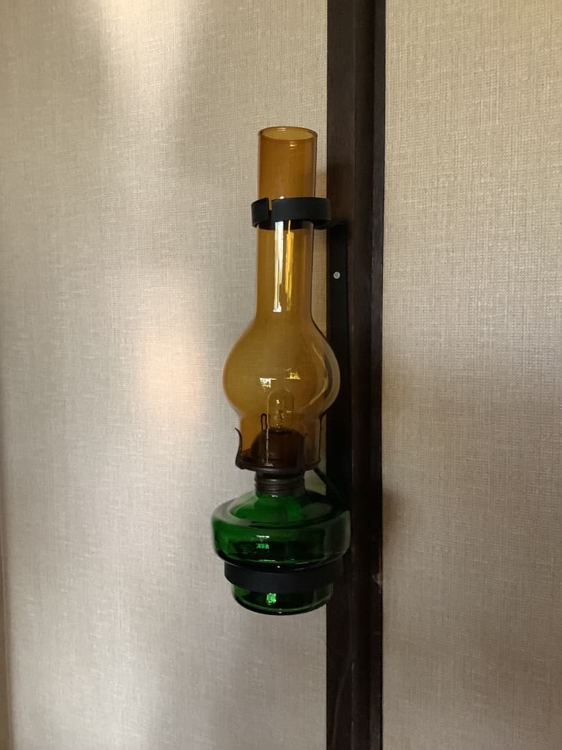 Nora さま専用・オイルランプ・電灯・オイル両用・最終価格