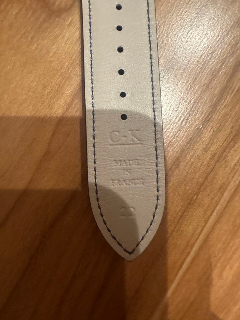 梵さま【ほぼ未使用】ジャガールクルト純正ダークブルー(カーサ・ファリアーノ)