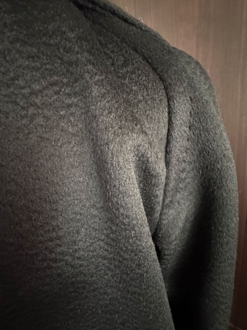 専用です。マックスマーラ　ピュアキャメル　チェスターコート　ブラック40サイズ