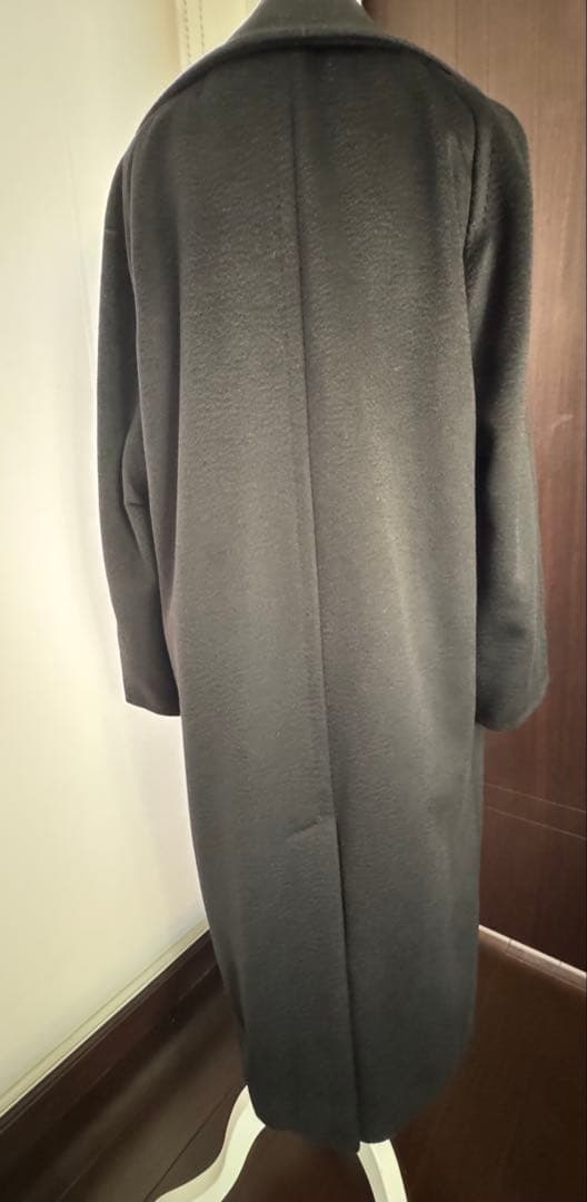 専用です。マックスマーラ　ピュアキャメル　チェスターコート　ブラック40サイズ