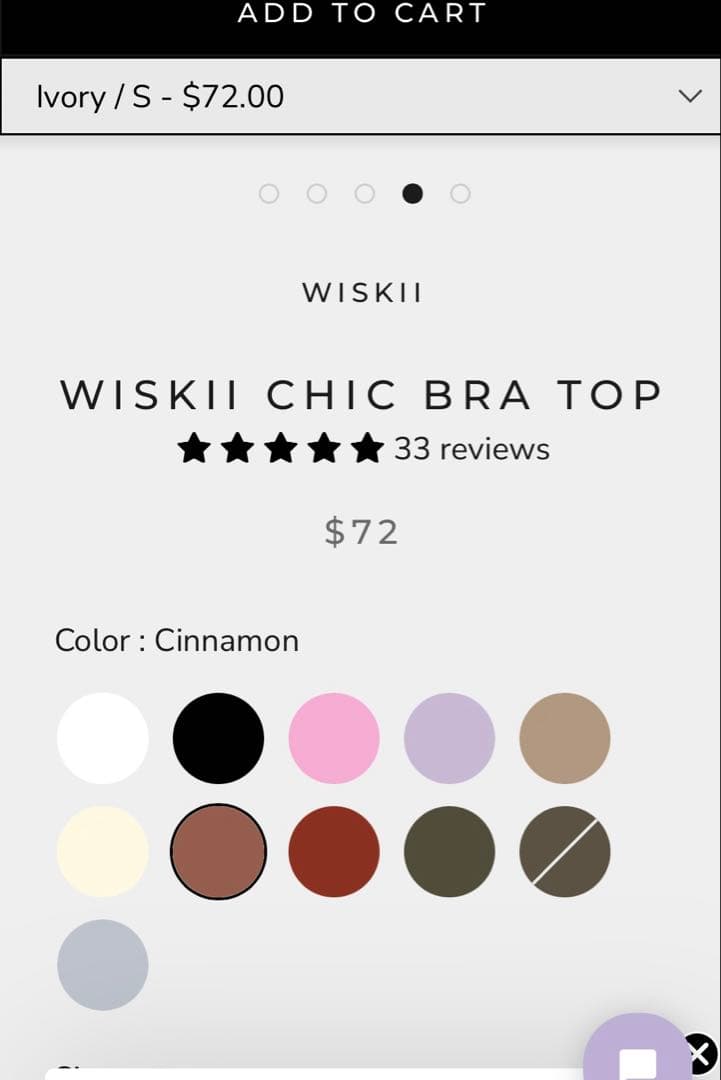 WISKII ヨガウェア ブラトップ・レギンスセット　Sサイズ