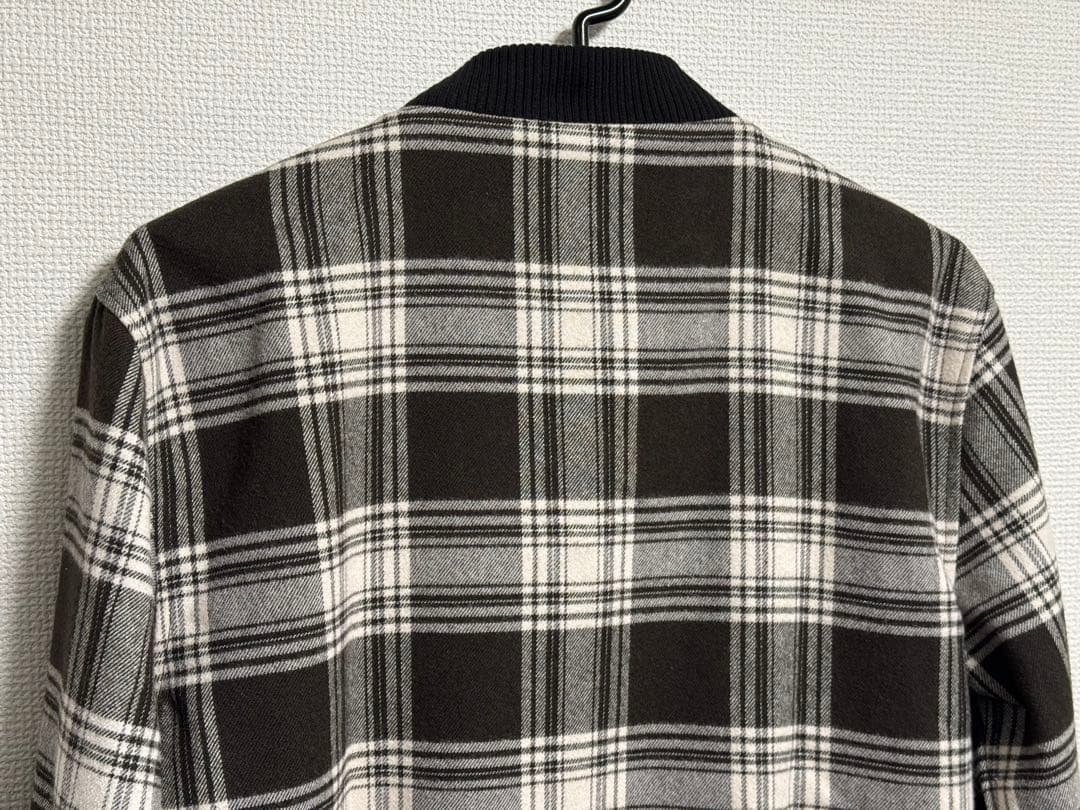 【Vivienne Westwood】インポート チェック MA-1 ブルゾン